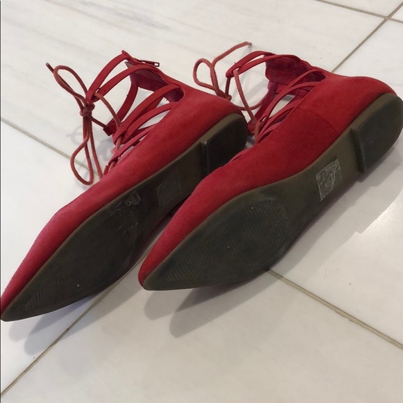 Forever 21 lace up flats - Picture 5 of 5